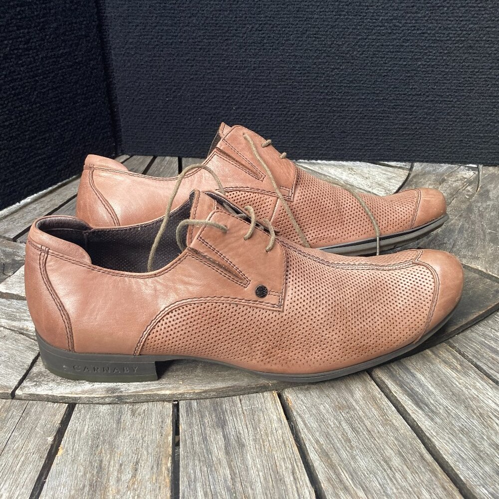 CARNABY LONDON POWER BROWN OXFORD 44 US 10.5